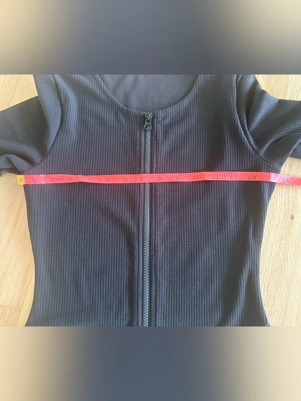 Alo Yoga Black Ribbed Stardust Long Sleeve
